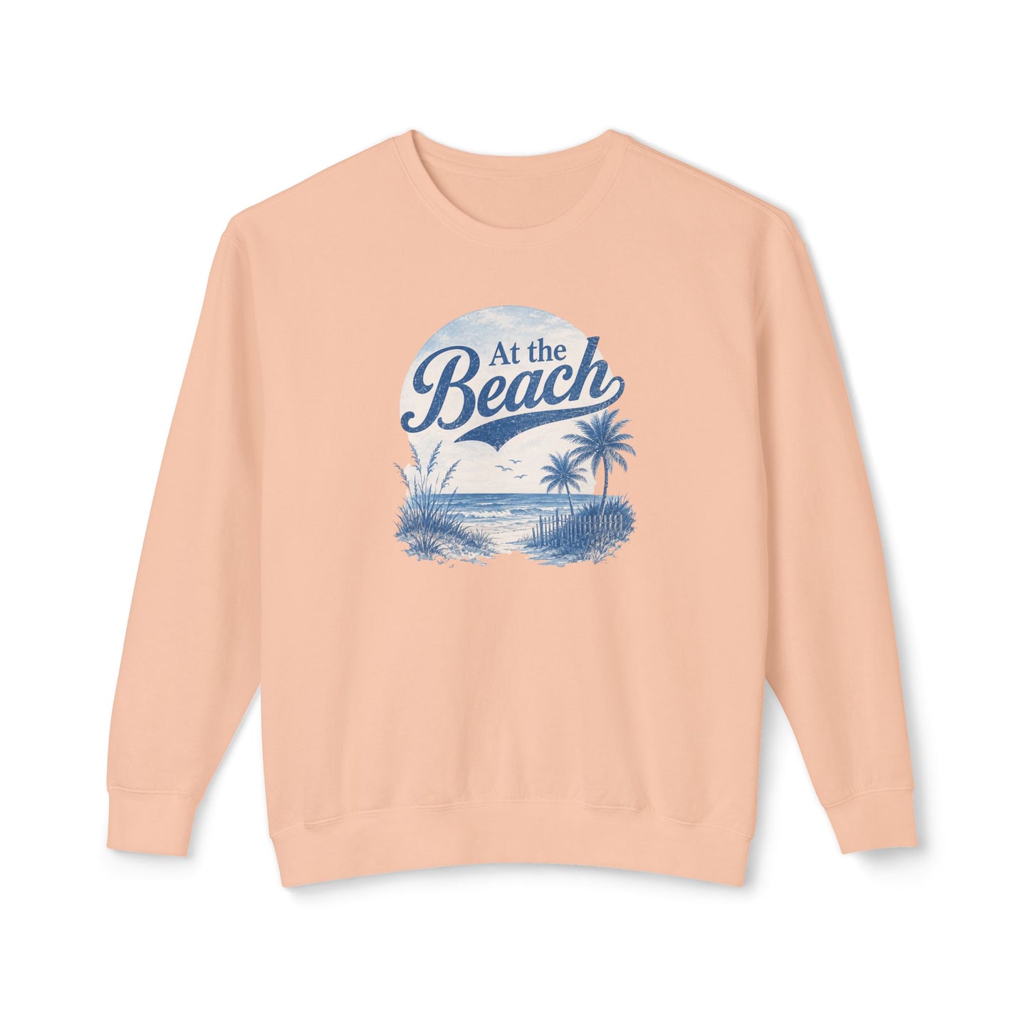 At The Beach Lightweight Crewneck Sweatshirt