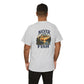 T-Shirt — "Never Too Old to Fish" Fishing Tee (Sunset Lake Design)