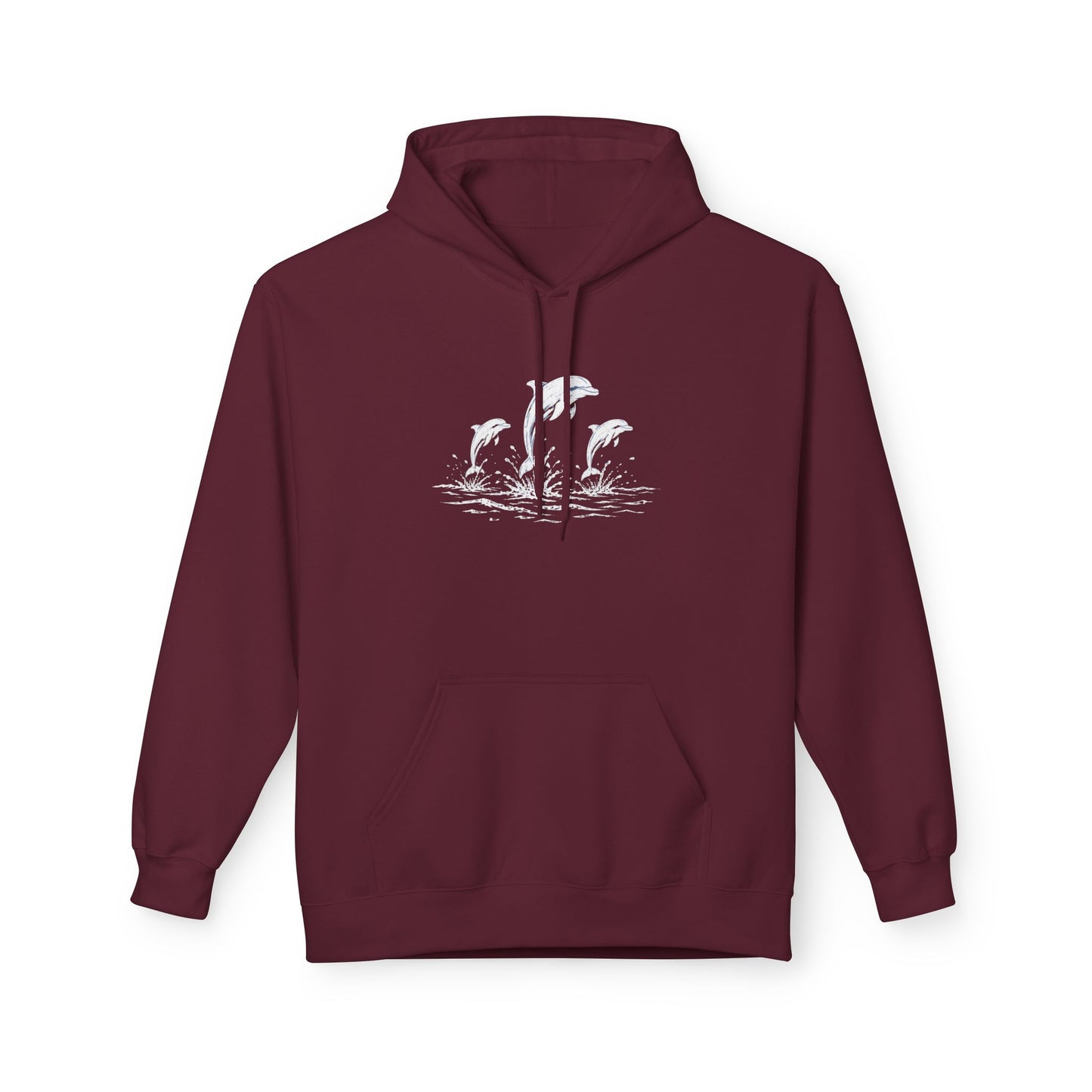 Dolphin Trio Hoodie Graphic Pullover