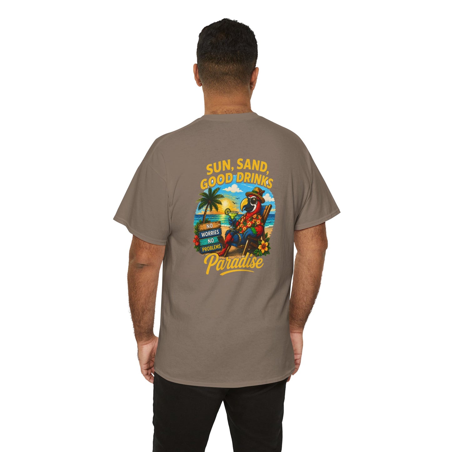 Sun, Sand, Good Drinks Paradise T-Shirt