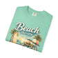 Beach Therapy T-Shirt — Vintage Surf Chair & Palm Graphic