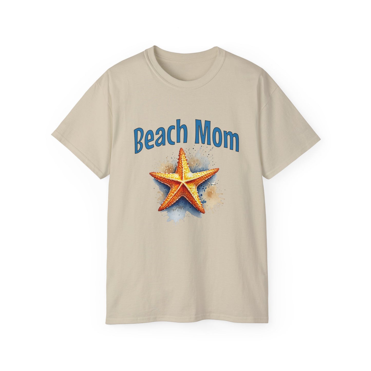 Tiki Beach Collection Beach Mom Starfish Unisex Ultra Cotton Tee by Caribbean Rays