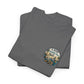 T-Shirt — "A Boat, Fishing Pole and Beer" Vintage Fishing Graphic Tee