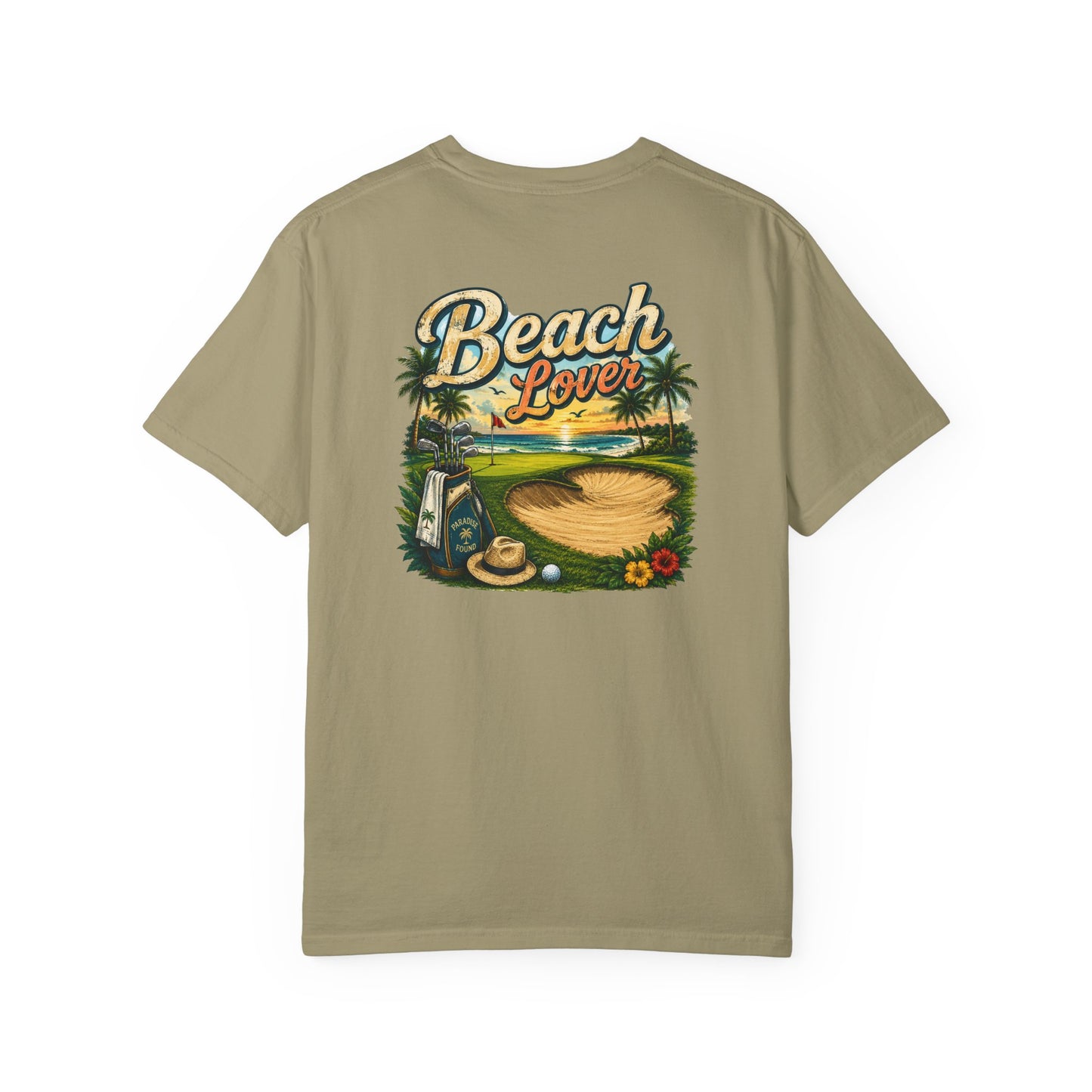 Beach Lover T-Shirt — Tropical Surf & Sand Graphic Tee