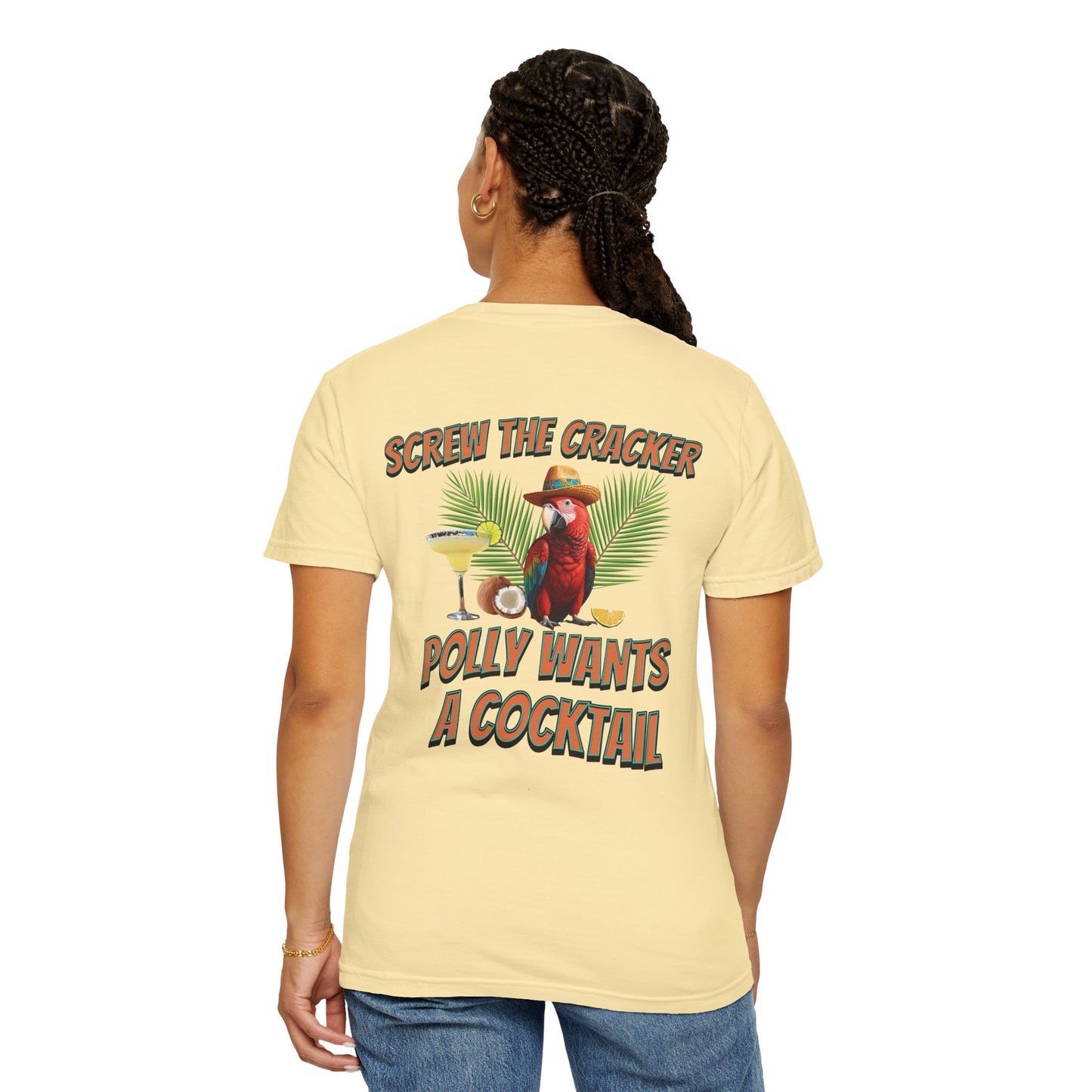 Resort Collection Screw the Cracker Unisex Garment-Dyed T-shirt