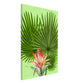 Trio Palmetto Palm Canvas Wall Print Caribbean Rays