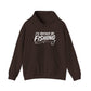 Fishing Hoodie – "I'd Rather Be Fishing" Graphic Pullover for Anglers