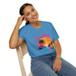 Sunshine and Sea T-Shirt — Tropical Palm Beach Sunset Tee