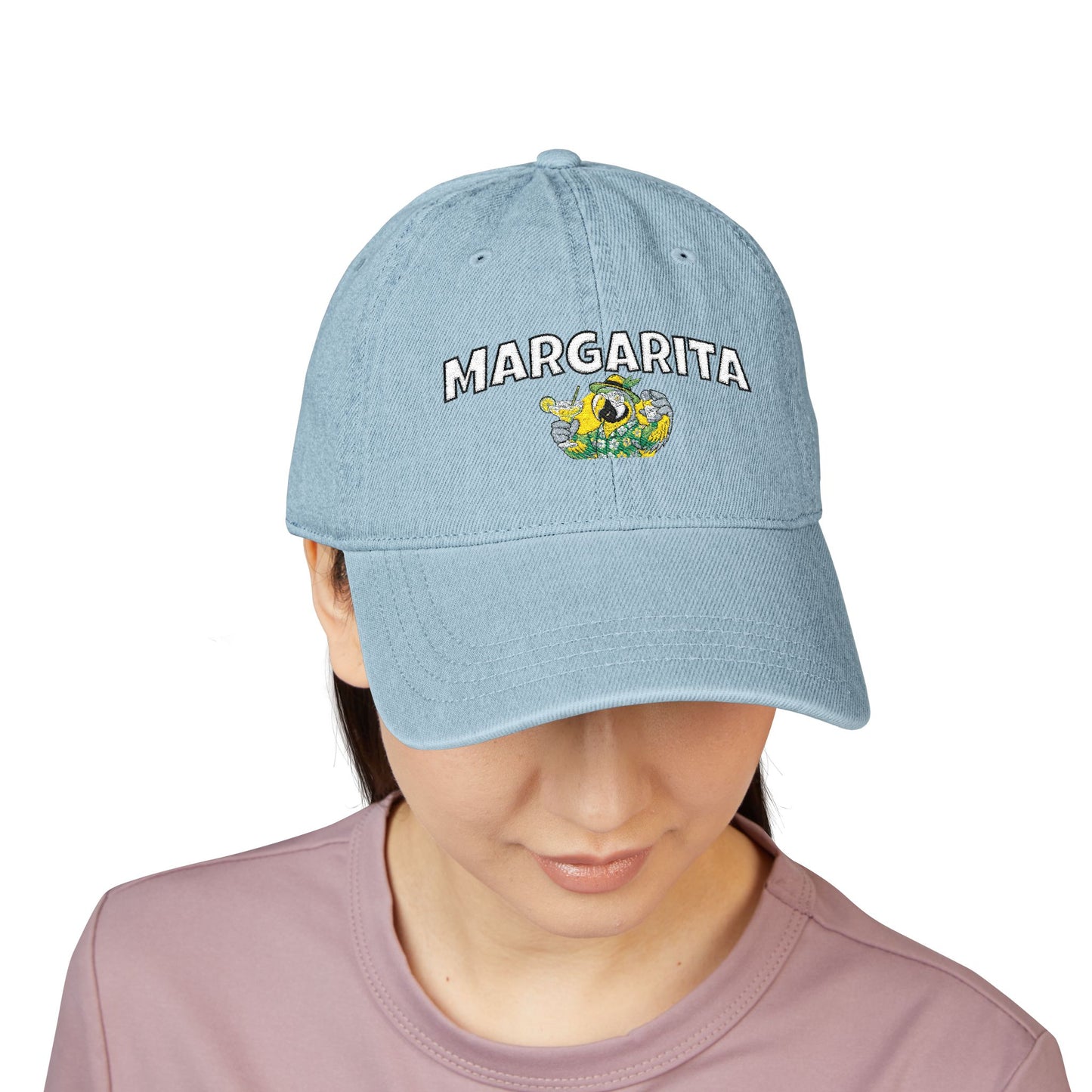 Margarita Parrot  Embroidered Baseball Hat
