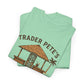Trader Pete's Tiki Bar Tee — Retro Tropical Vacation Shirt