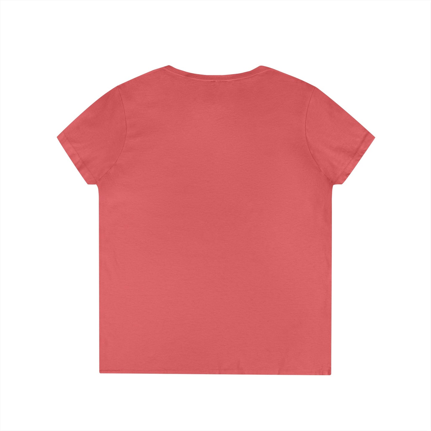 Bahamas Palm Beach V-Neck Tee — Ladies' Tropical Vacation T-Shirt