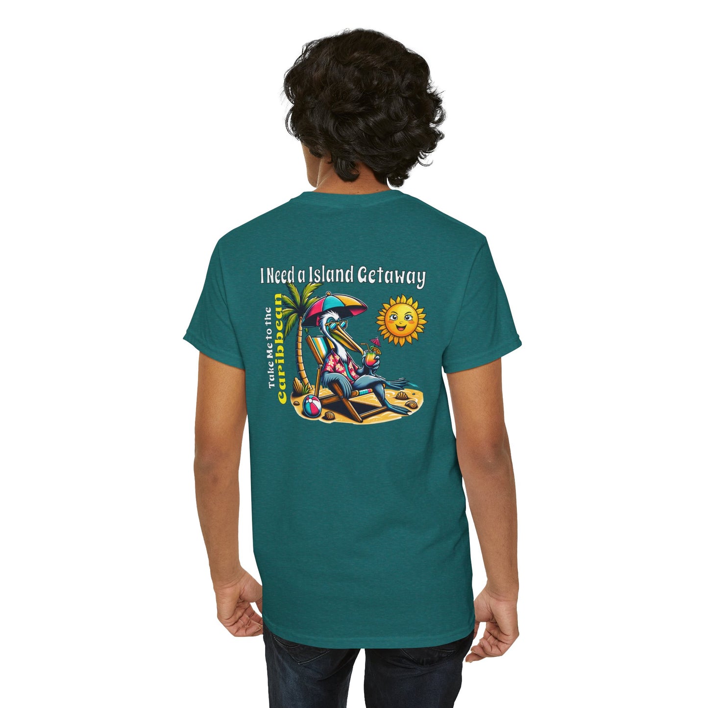 Island Getaway Unisex Heavy Cotton Tee