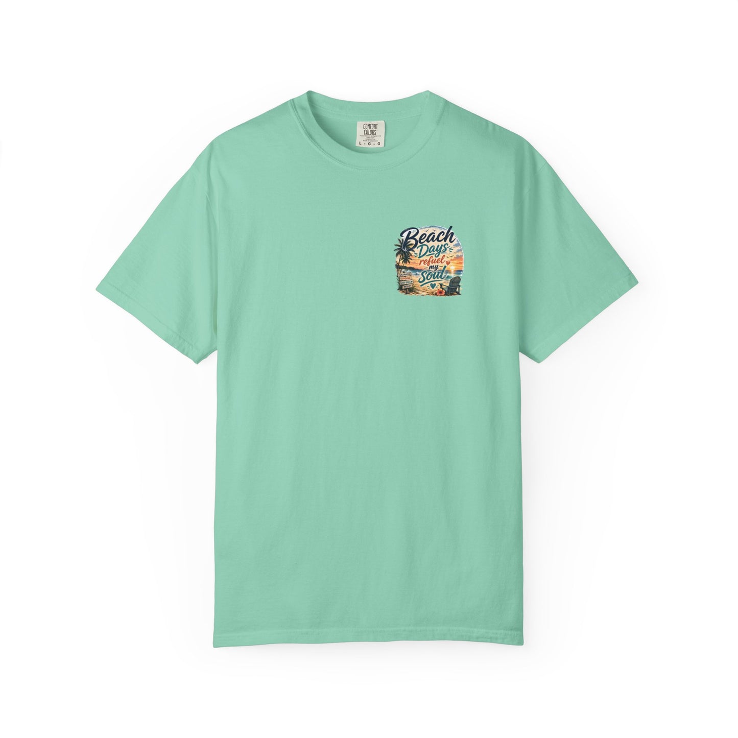 Beach Days T-Shirt — "Beach Days Refuel My Soul" Graphic Tee