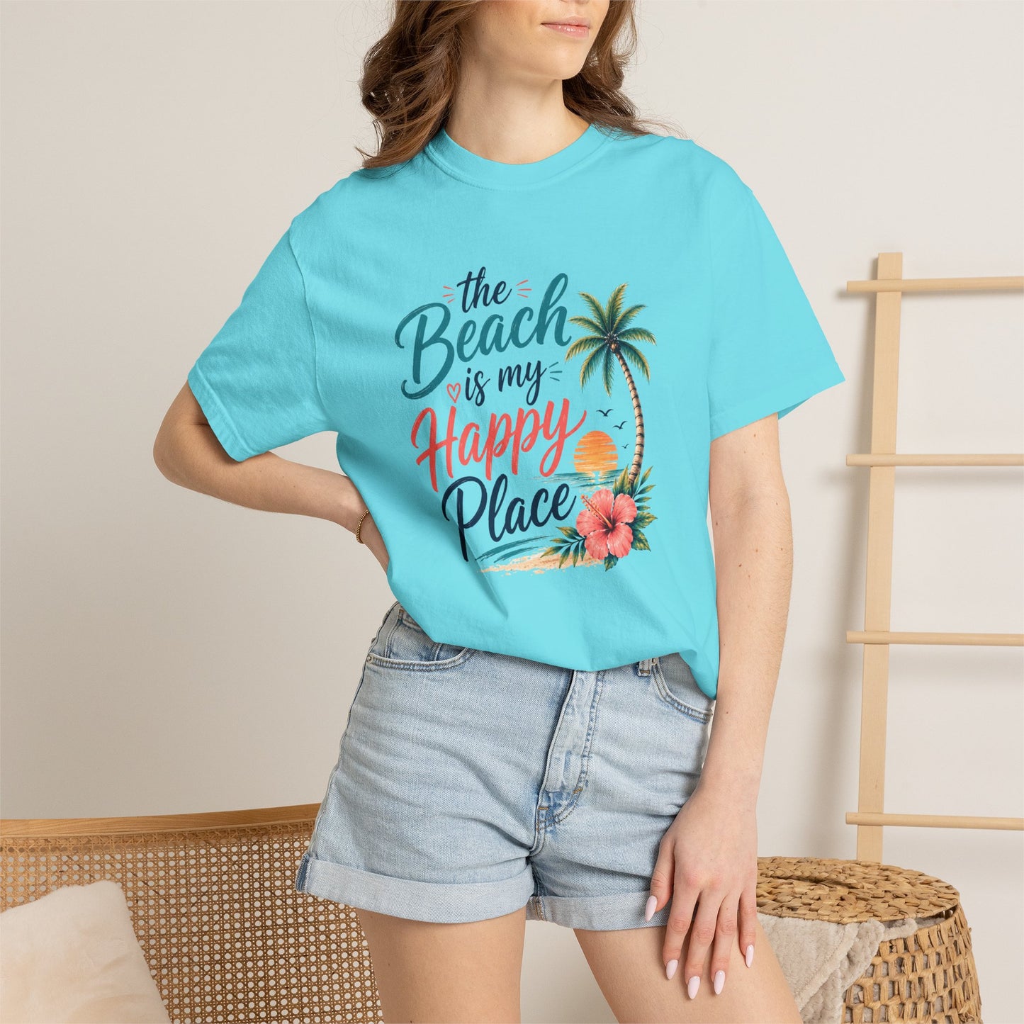 The Beach Is My Happy Place T-Shirt