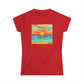 i Live For Sunsets Women’s Tee — Tropical Sunset Graphic T-Shirt