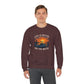 "Life Is Better On The Water" Crewneck Sweatshirt -Boat Sunset Graphic