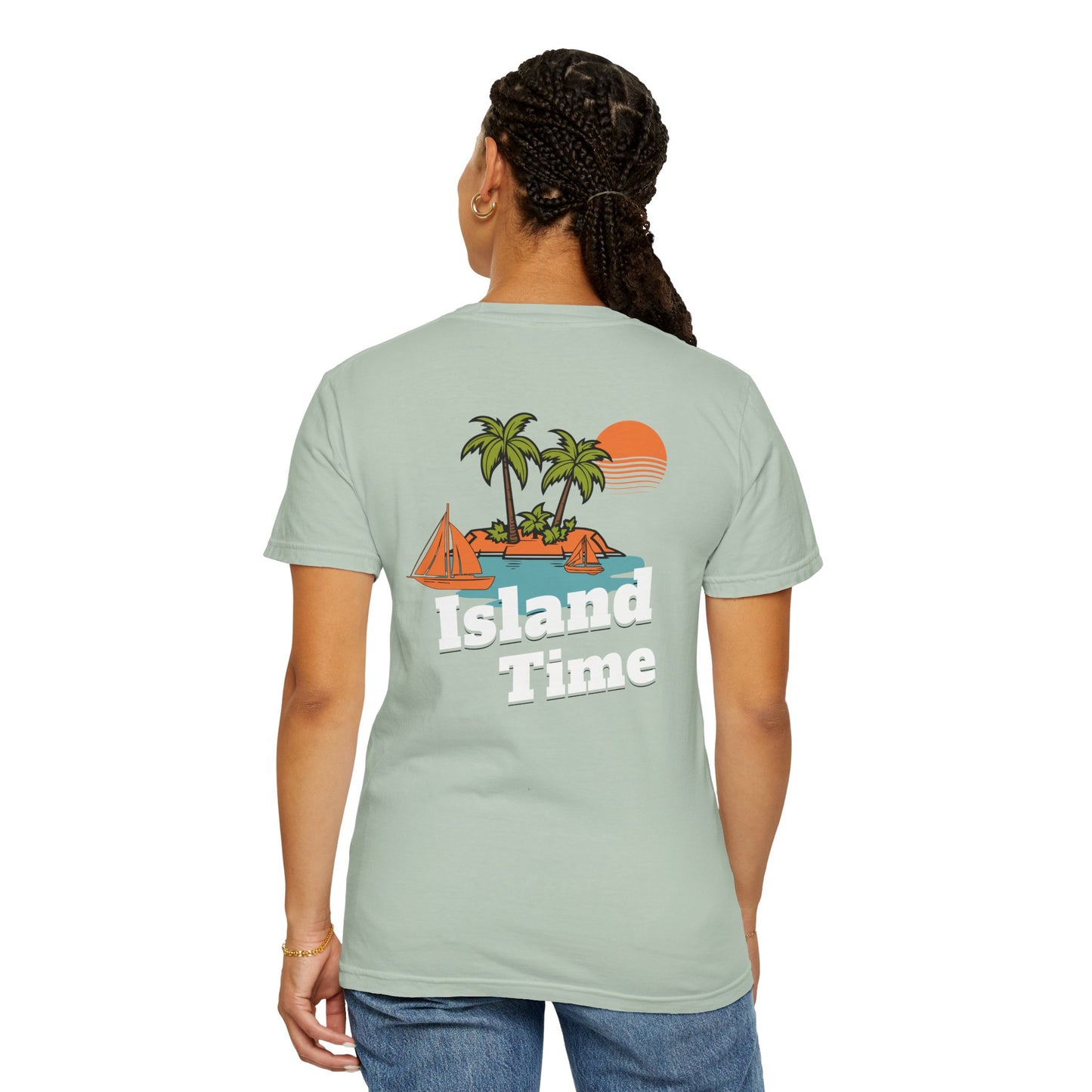 Resort Collection Island Time Unisex Garment-Dyed T-shirt