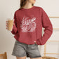 Sea Turtle Crewneck Sweatshirt — Hand-Drawn Marine Life Graphic