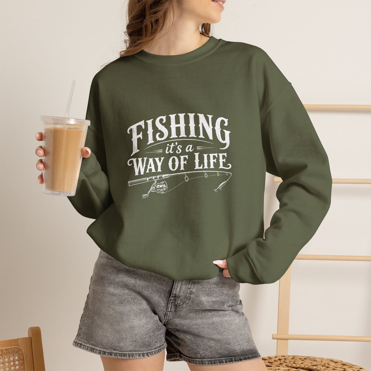 Fishing It's a Way of Life Sweatshirt
