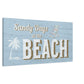  Sandy Days at the Beach Large Canvas Wall Print Caribbean Rays