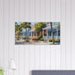  Key West Cottages Canvas Wall Print by Caribbean Rays
