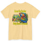 Cocktail Parrot Tee - Fun Retro Style, Unisex  Heavy Cotton T-Shirt, at Caribbean Rays
