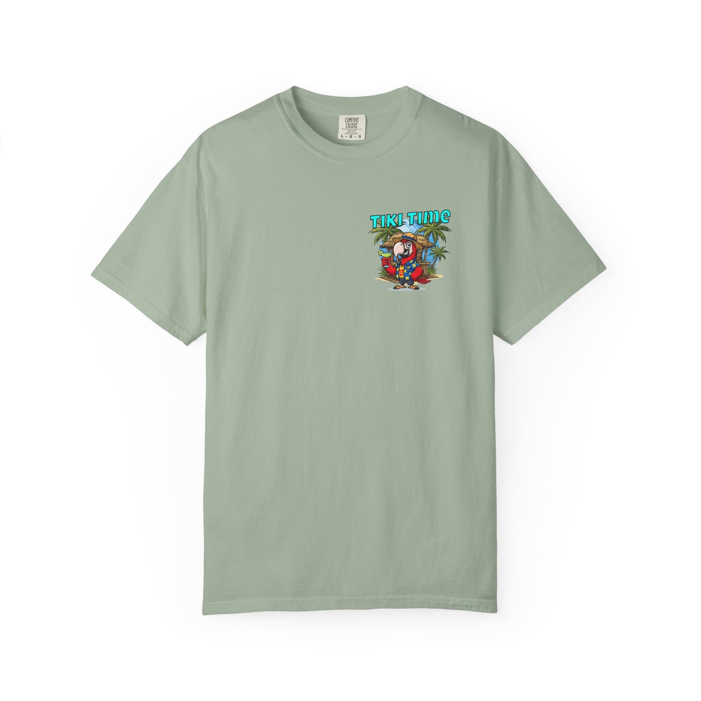 Tiki Time Party Parrot T-Shirt