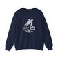 Beach Turtle Crewneck Sweatshirt — "Life is Better at the Beach"