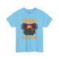Light blue t-shirt with Tiki Island Aloha Bar design on a white background  at Caribbean Rays