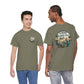 T-Shirt — "A Boat, Fishing Pole and Beer" Vintage Fishing Graphic Tee