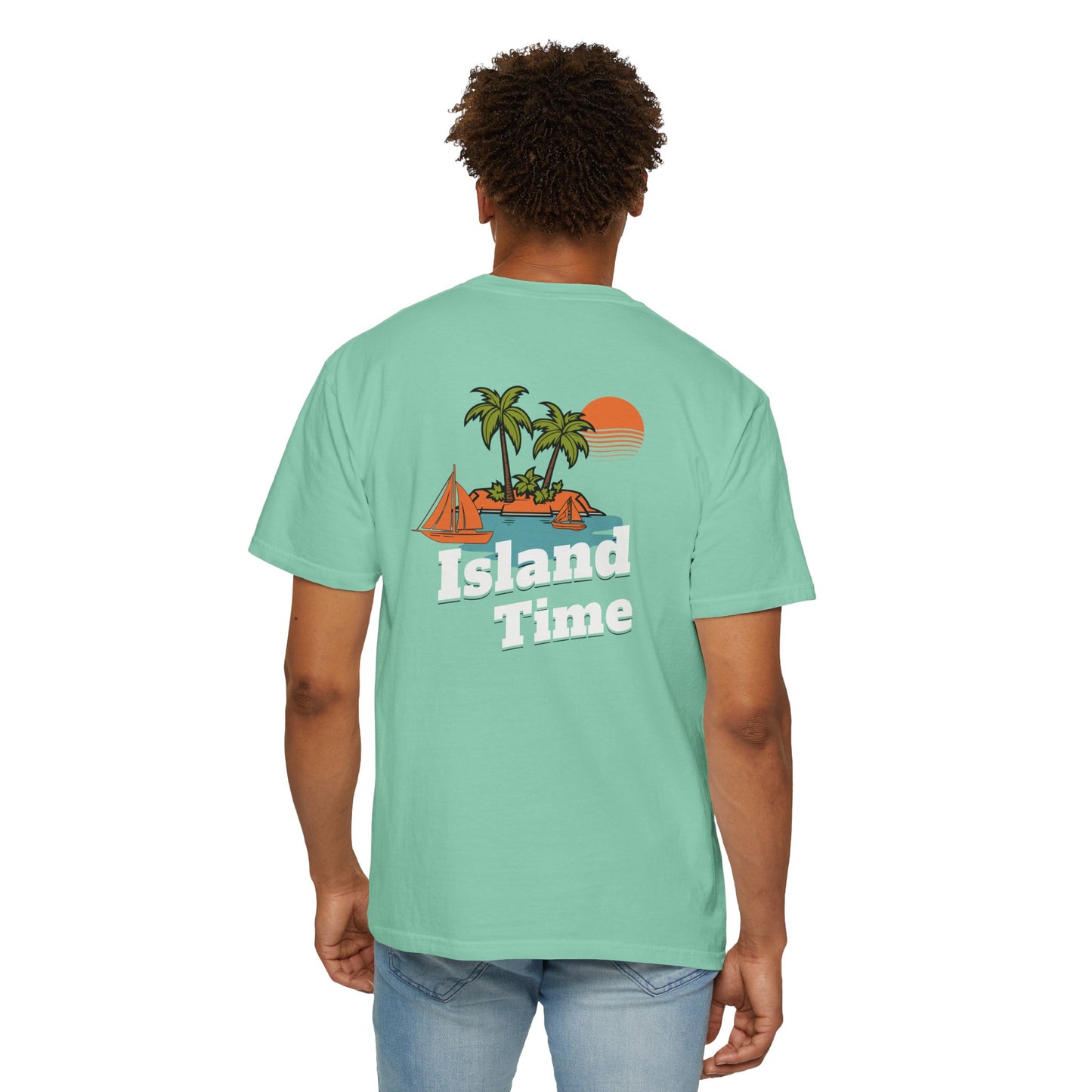 Resort Collection Island Time Unisex Garment-Dyed T-shirt