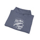 Fishing Hoodie - "Fish More Worry Less" Graphic Pullover
