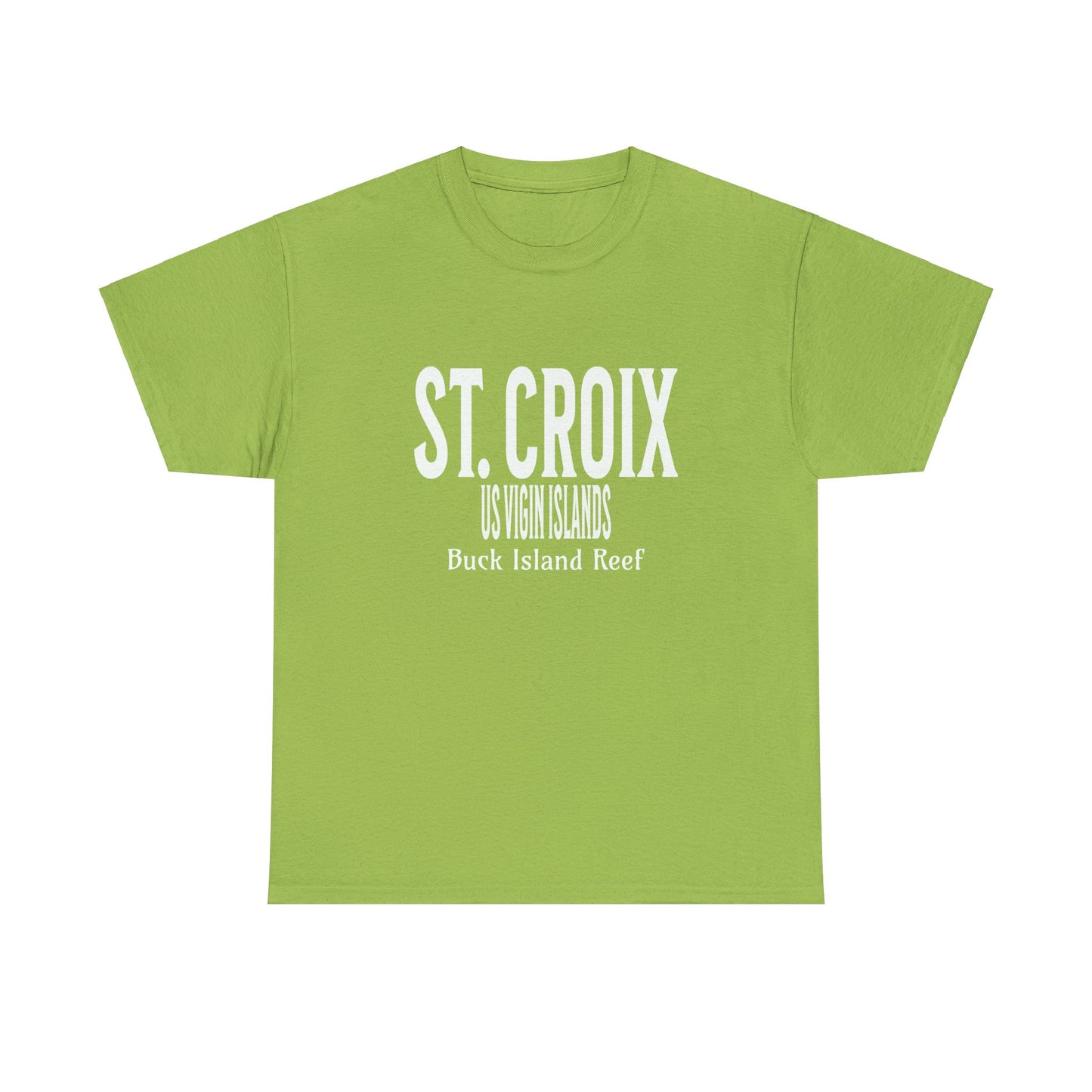 Island Collection St. Croix Unisex Heavy Cotton Tee