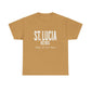 Island Collection St. Lucia Unisex Heavy Cotton Tee