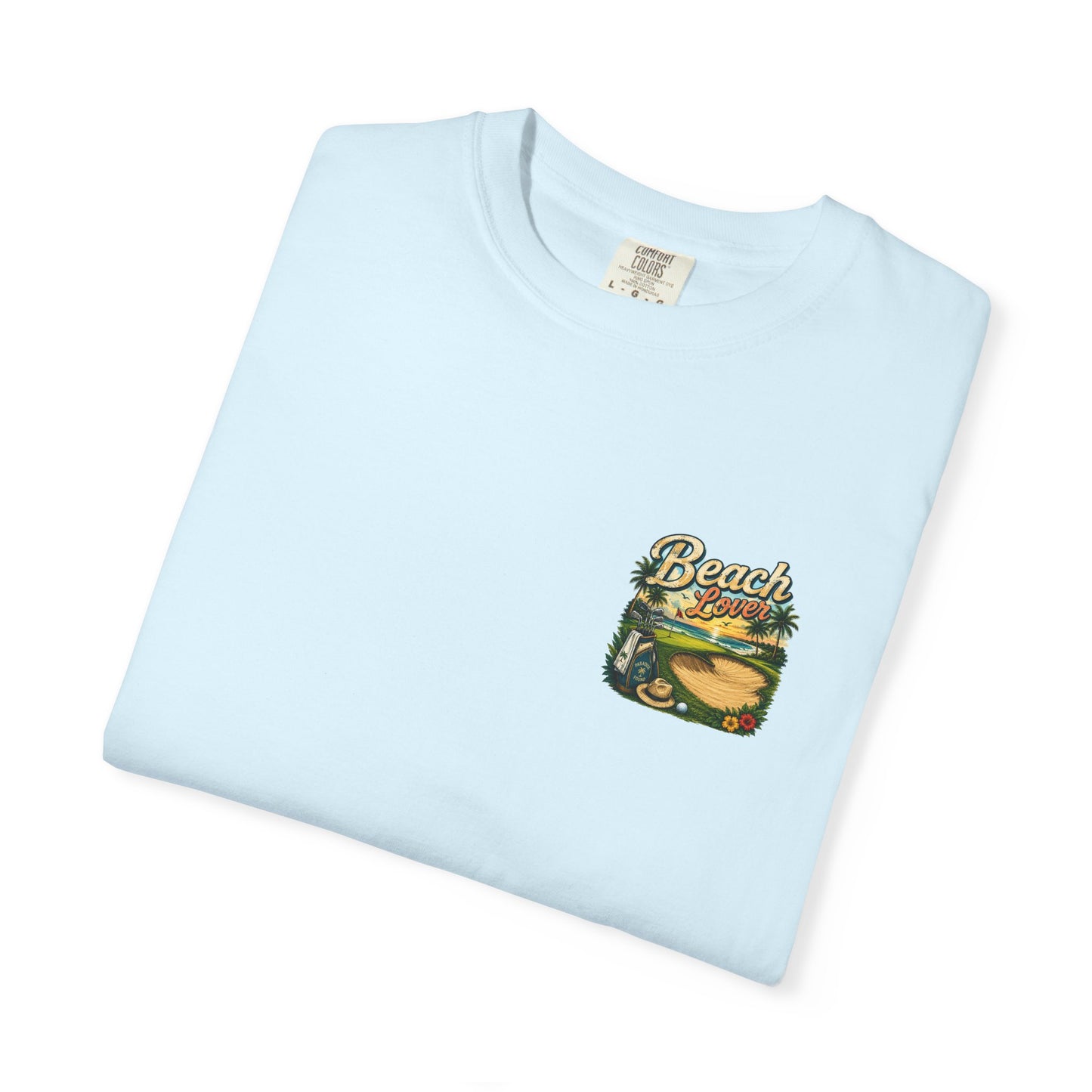 Beach Lover T-Shirt — Tropical Surf & Sand Graphic Tee