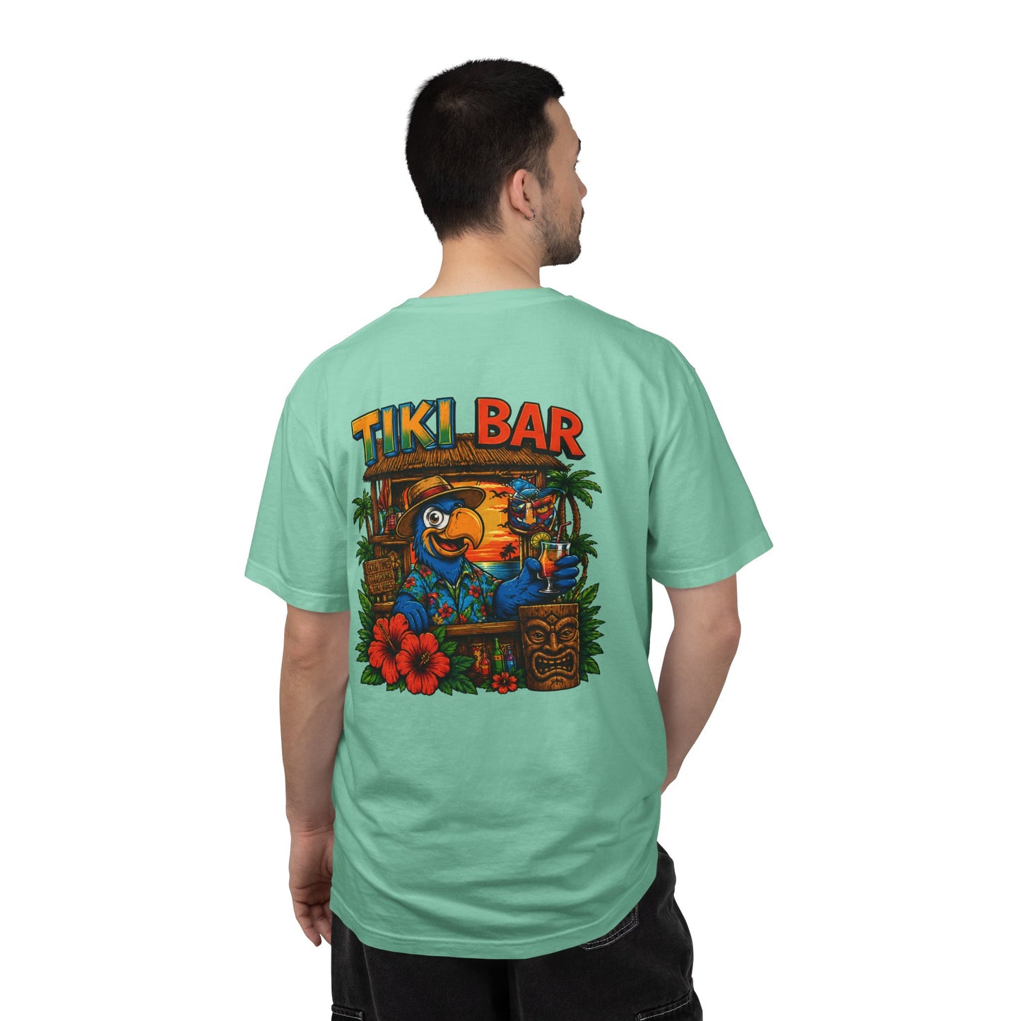 Tiki Bar Life Parrot T-Shirt