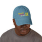 Beach Beach Beach Embroidered Denim Hat — Floral Summer Baseball Cap