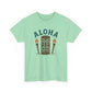 Aloha Tiki Tribal Tee with Torches- Tiki T-Shirt