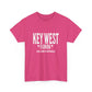 Island Collection Key West Florida Unisex Heavy Cotton Tee at Caribbean Rays