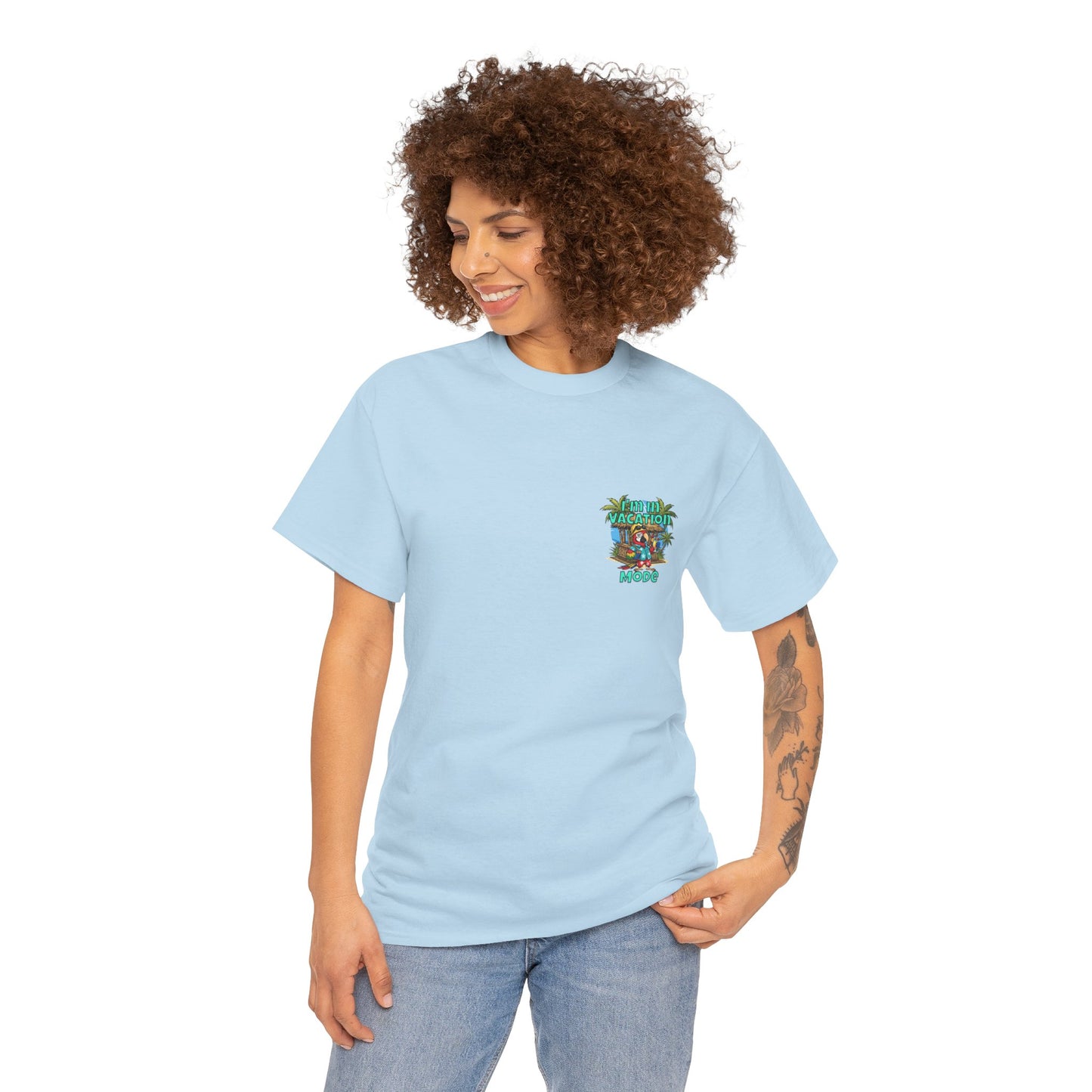 Vacation Mode T-Shirt — I'm in Vacation Mode Tropical Graphic Tee