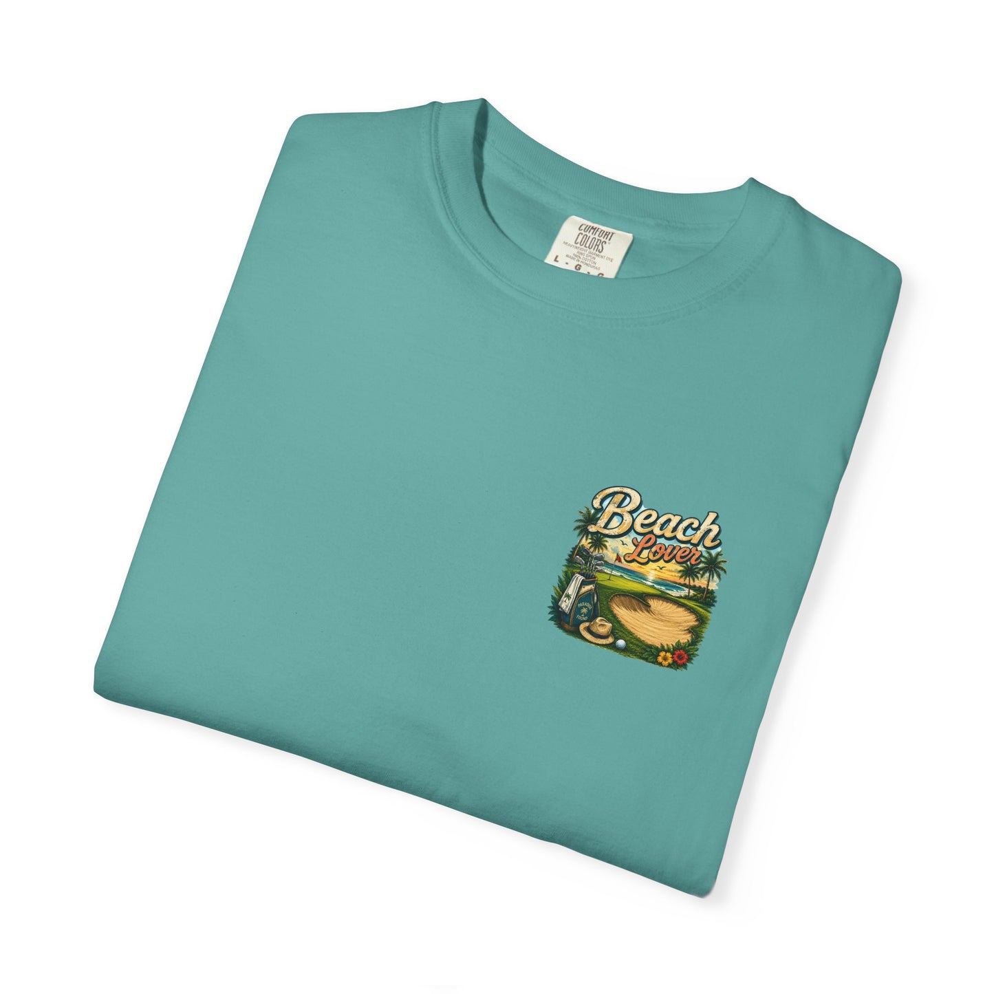 Beach Lover T-Shirt — Tropical Surf & Sand Graphic Tee