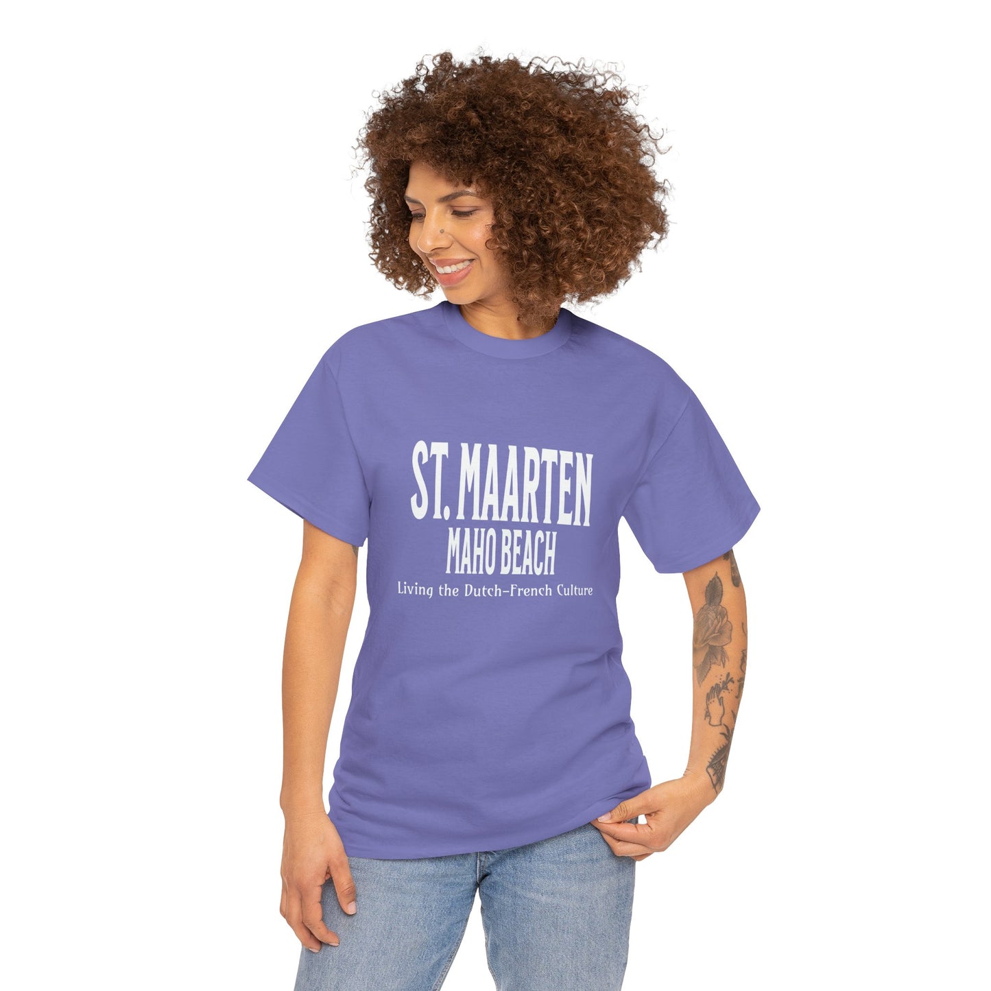 St. Maarten Maho Beach Tee — Caribbean Vacation T-Shirt