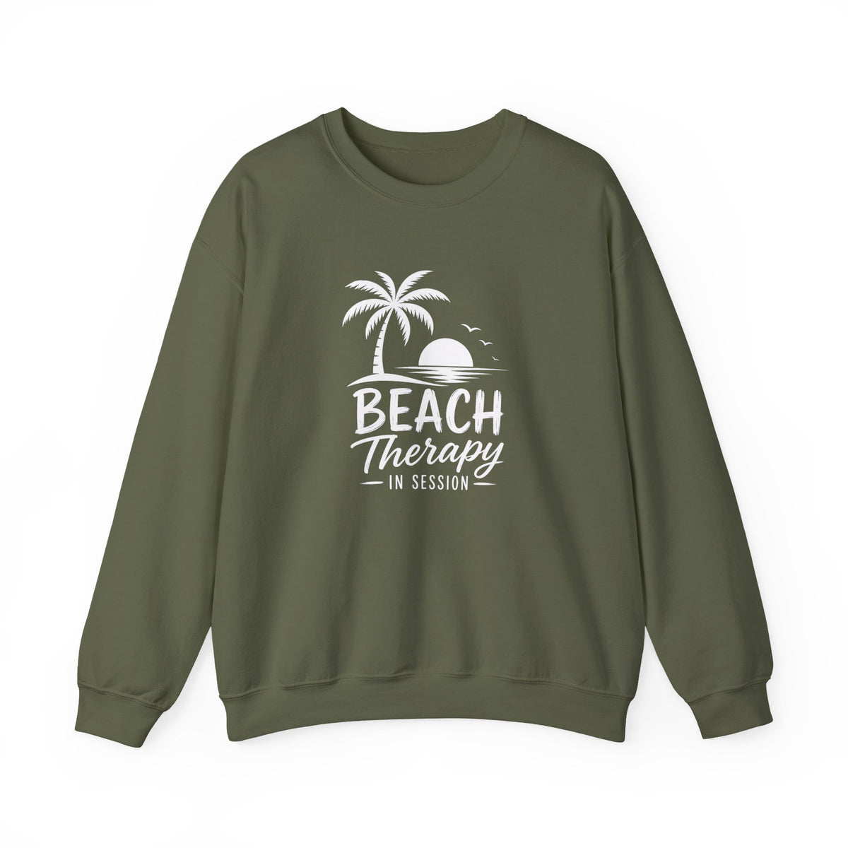 Beach Therapy Sweatshirt — 'Beach Therapy In Session' Crewneck