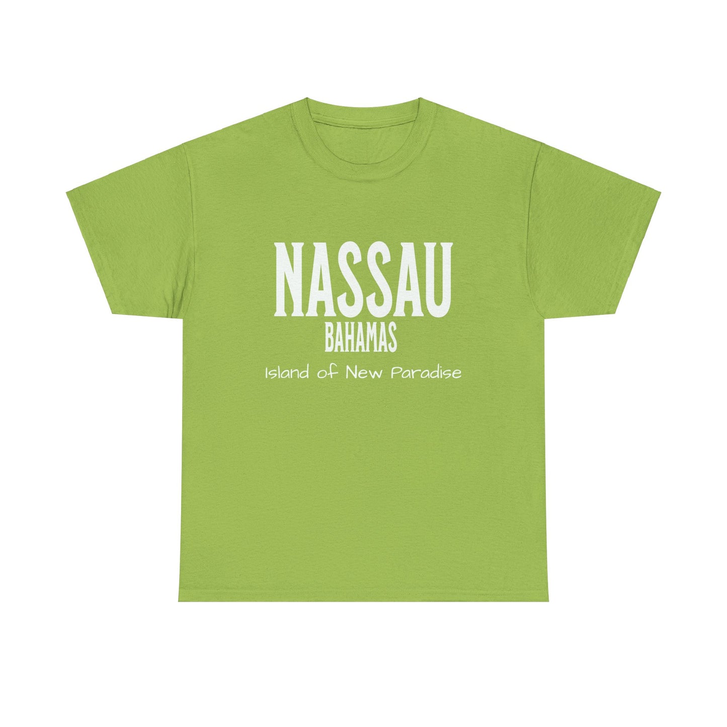 Island Collection Nassau Bahamas Unisex Heavy Cotton Tee