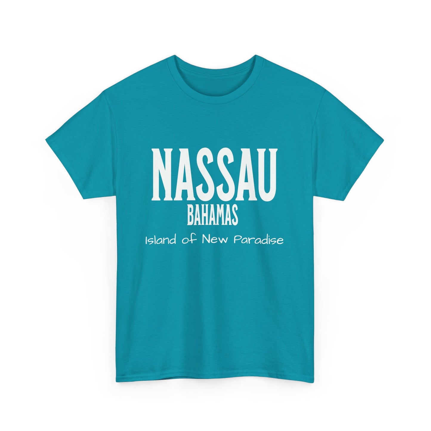 Island Collection Nassau Bahamas Unisex Heavy Cotton Tee