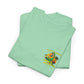 Screw the Cracker I Want a Margarita" T-Shirt Tropical Parrot Cocktail Tee