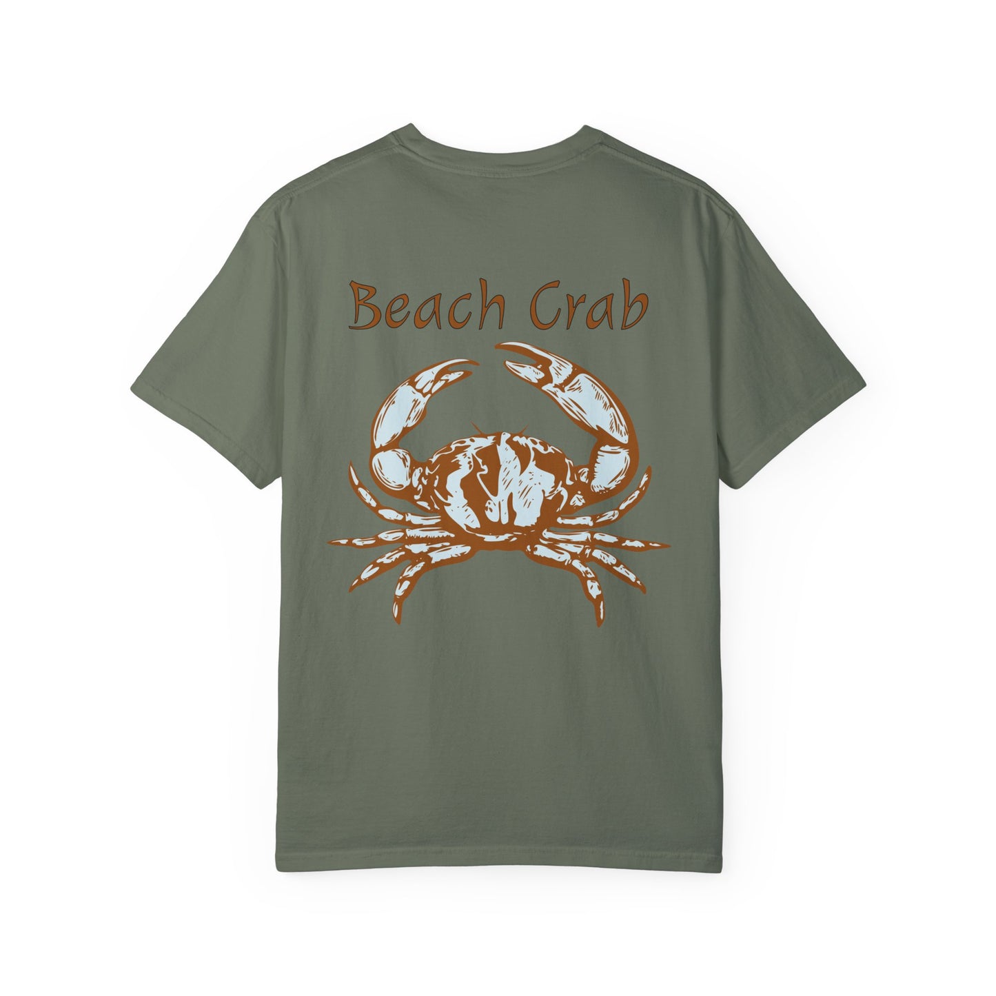 Resort Collection Beach Crab Unisex Garment-Dyed T-shirt on Caribbean Rays