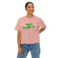 Margarita Girl Boxy Tee — Women's Cocktail Graphic T-Shirt