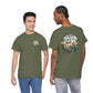 T-Shirt — "A Boat, Fishing Pole and Beer" Vintage Fishing Graphic Tee