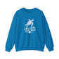 Beach Turtle Crewneck Sweatshirt — "Life is Better at the Beach"